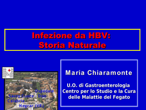 Infezione da HBV: Storia Naturale