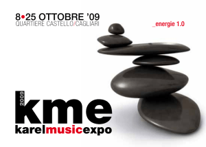 8•25 ottobre `09 - Karel Music Expo
