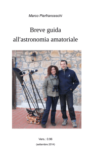 Breve guida all`astronomia amatoriale - Dobsoniani