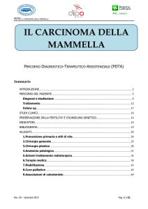 Percorso diagnostico-terapeutico-assistenziale per il