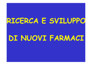 ricerca e sviluppo di nuovi farmaci