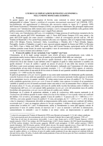 Aspetti e problemi di economia internazionale monetaria