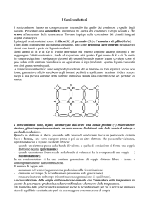 I Semiconduttori