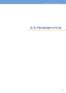 3.3. Fenetilammine - Dipartimento Politiche Antidroga