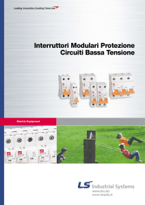 Interruttori Modulari Protezione Circuiti Bassa Tensione
