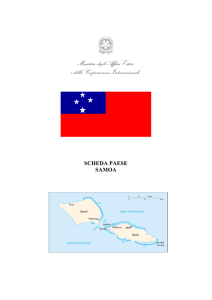 Samoa - Ambasciata d`Italia