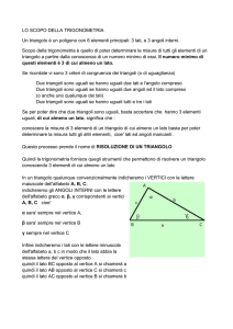 Trigonometria e Goniometria - parte 1