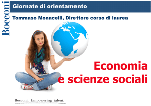 Economia e scienze sociali