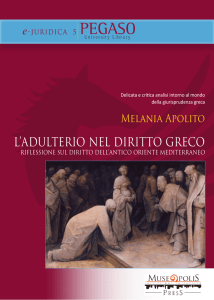 L`ADULTERIO NEL DIRITTO GRECO