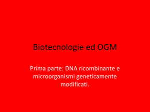 cosa sono le biotecnologie?