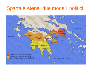 Sparta e Atene: due modelli politici