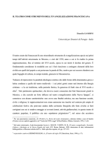 Italia Il teatr - Catalogación y estudio de las traducciones de los