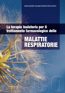 malattie respiratorie - Associazione Italiana Pazienti BPCO