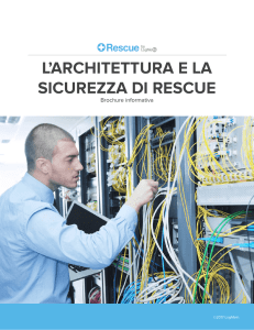 l`architettura e la sicurezza di rescue