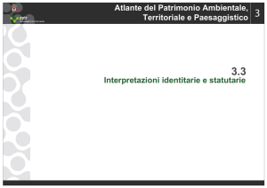 Interpretazioni identitarie e statutarie