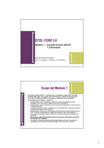 ECDL CORE 5.1.5 - Liceo Recanati