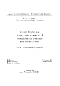 Mobile Marketing: le app come strumento di comunicazione d