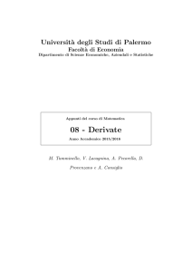 08 - Derivate - Università degli Studi di Palermo