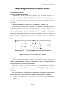 Dispositivi per le misure su sistemi elettrici