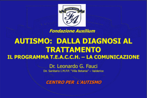 Autismo: Storia Definizione e Trattamento