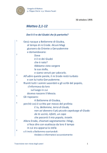 La trascrizione in Pdf