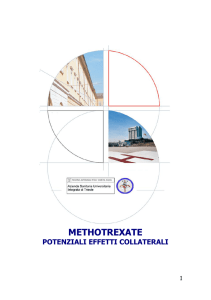 METHOTREXATE - Ospedali riuniti di Trieste