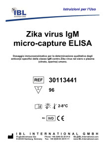 Zika virus IgM micro-capture ELISA