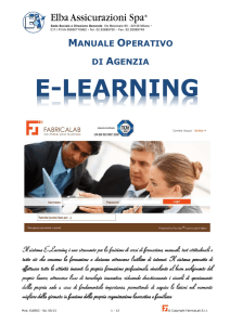 Manuale Operativo E-Learning