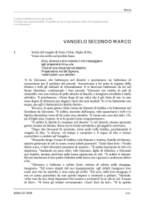 vangelo secondo marco