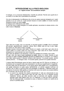 Introduzione Psicobiologia