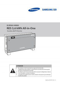 Samsung 3.6 kWh All in One User Manual