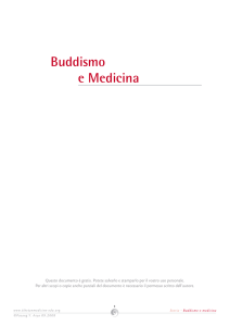 Buddismo e Medicina - Area