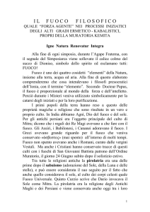 Il Fuoco Filosofico - Rito di Memphis e Misraim