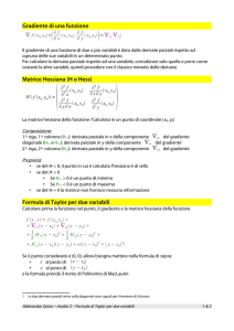 Aleksandar Gotev – Analisi 2 – Formula di Taylor per due variabili
