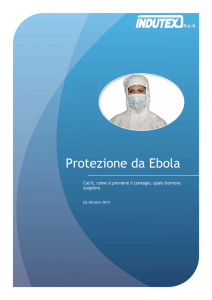 Informativa per la protezione da Ebola