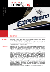 Explorers - Meeting Mostre