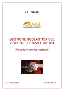 gestione scolastica del virus influenzale a/h1n1