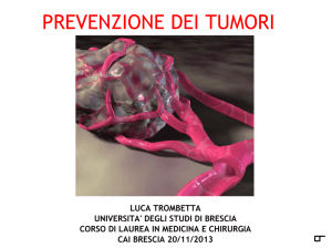 prevenzione dei tumori