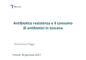 Antibiotico resistenza e il consumo di antibiotici in