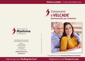 il VELCADE - International Myeloma Foundation