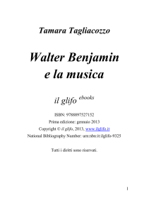Walter Benjamin e la musica