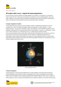 All`origine delle rocce: i segreti del paleomagnetismo