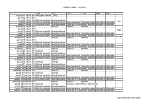 1° anno - Odontoiatria CAMPUSNET