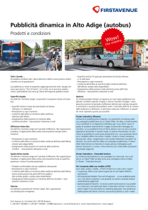 Pubblicità dinamica in Alto Adige ( autobus )