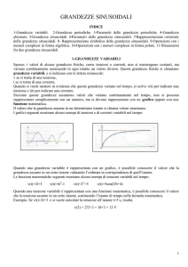 Grandezze sinusoidali