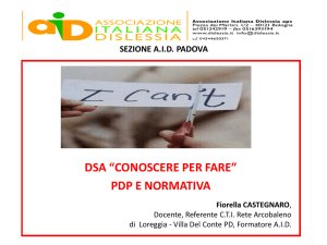 PDP - Associazione Italiana Dislessia