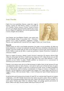 Chardin, Jean - Biblioteca Universitaria di Genova