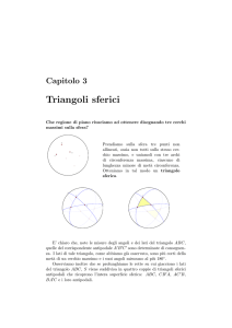 Triangoli sferici