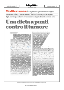 Scarica il PDF - Istituto di Ricerche Farmacologiche Mario Negri