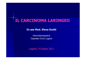 Diagnosi e chirurgia del tumore laringeo